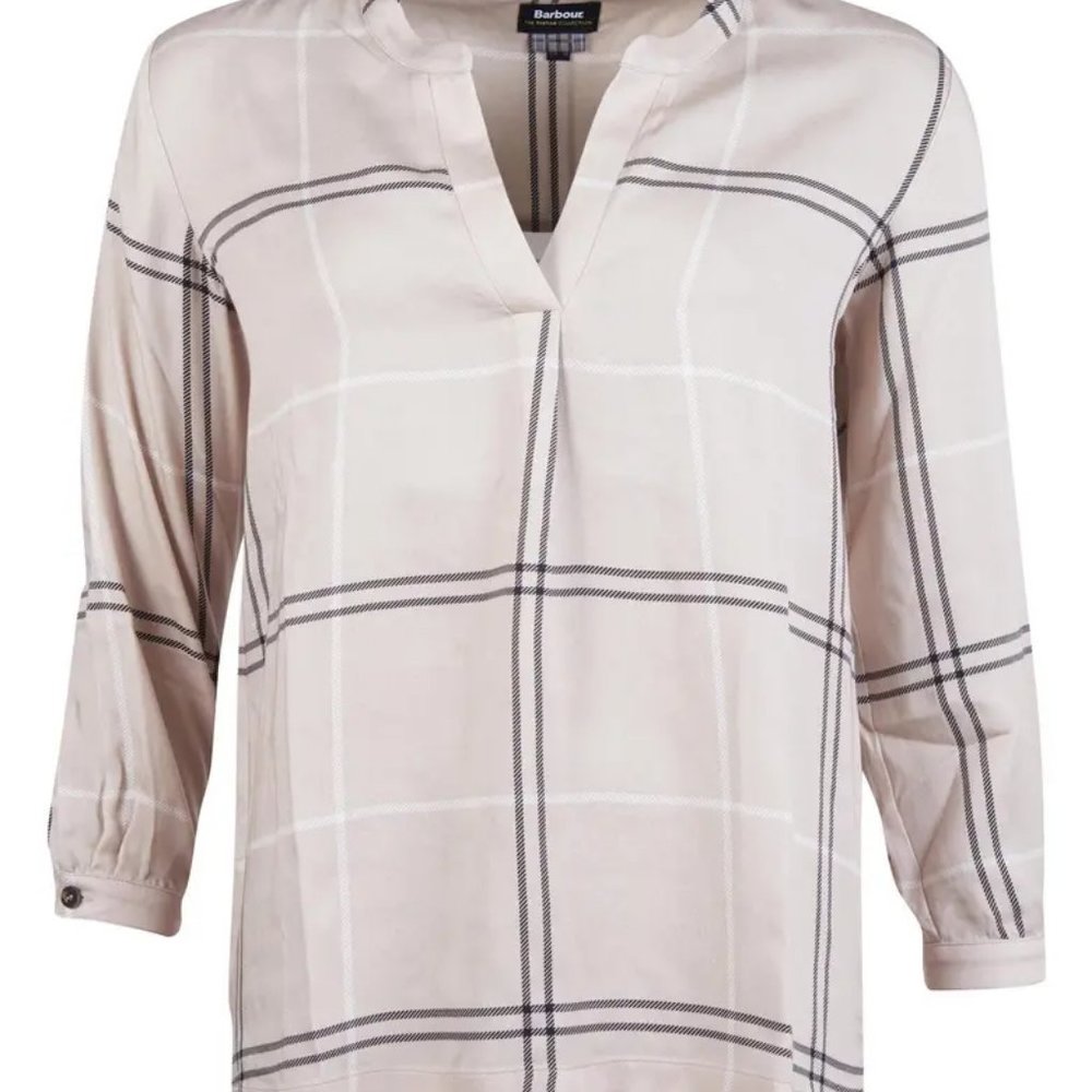Barbour Tartan Top (NWT)